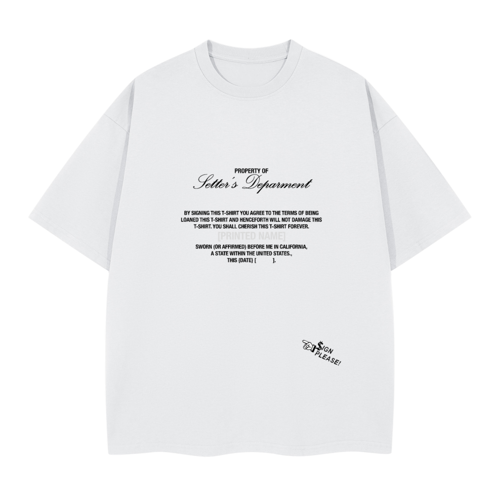 T$ Loaner Unisex Boxy Tee